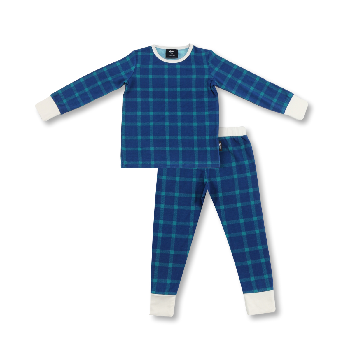 Ensemble de pyjamas pour enfants à carreaux